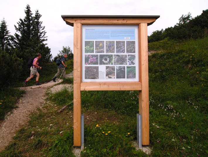 Naturlehrpfad tafel, © Herzogstandbahn GmbH