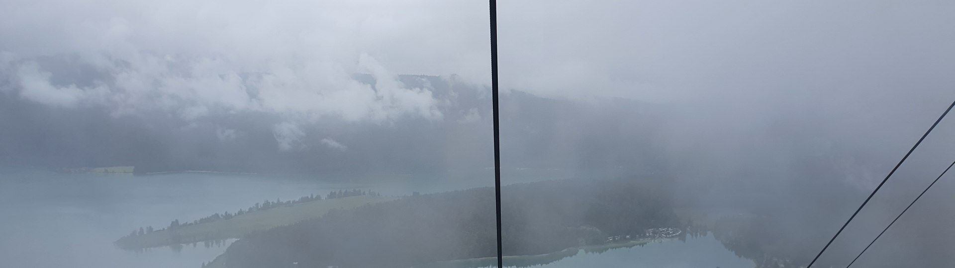 Herzogstandbahn im Nebel, © Tourist Information Kochel a. See, K. Bauer