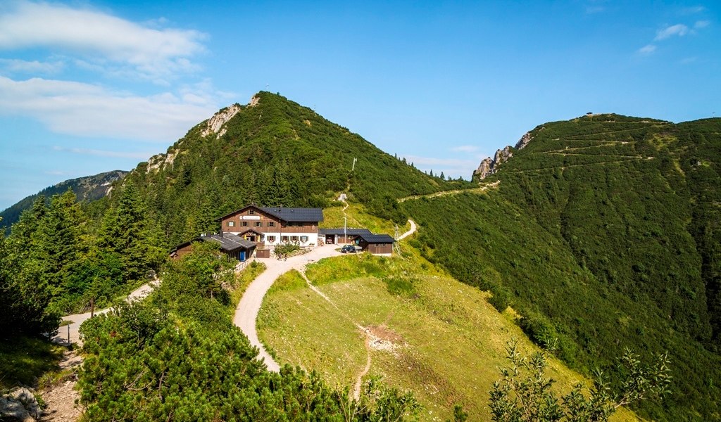 Berggasthaus Herzogstand, © Tourist Information Kochel a. See, Fotograf Thomas Kujat